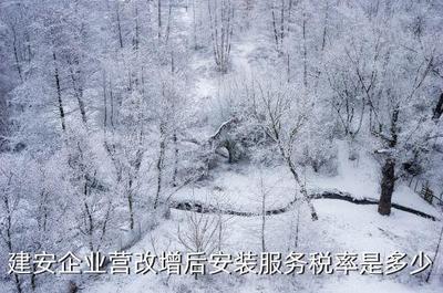 安裝服務(wù)費(fèi)與建設(shè)工程勘察的稅率解析